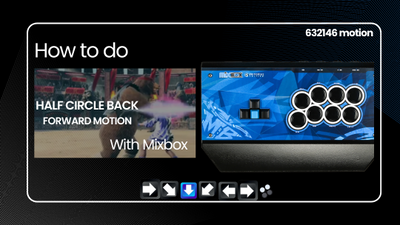 Mastering the Half-Circle Back Forward Motion (632146) on a Mixbox Controller in Tekken 8